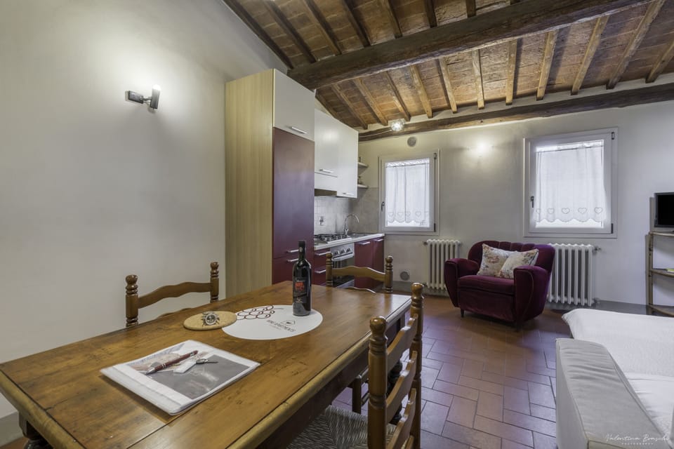 Traditional Apartment | Living area | 20-inch flat-screen TV with digital channels, TV