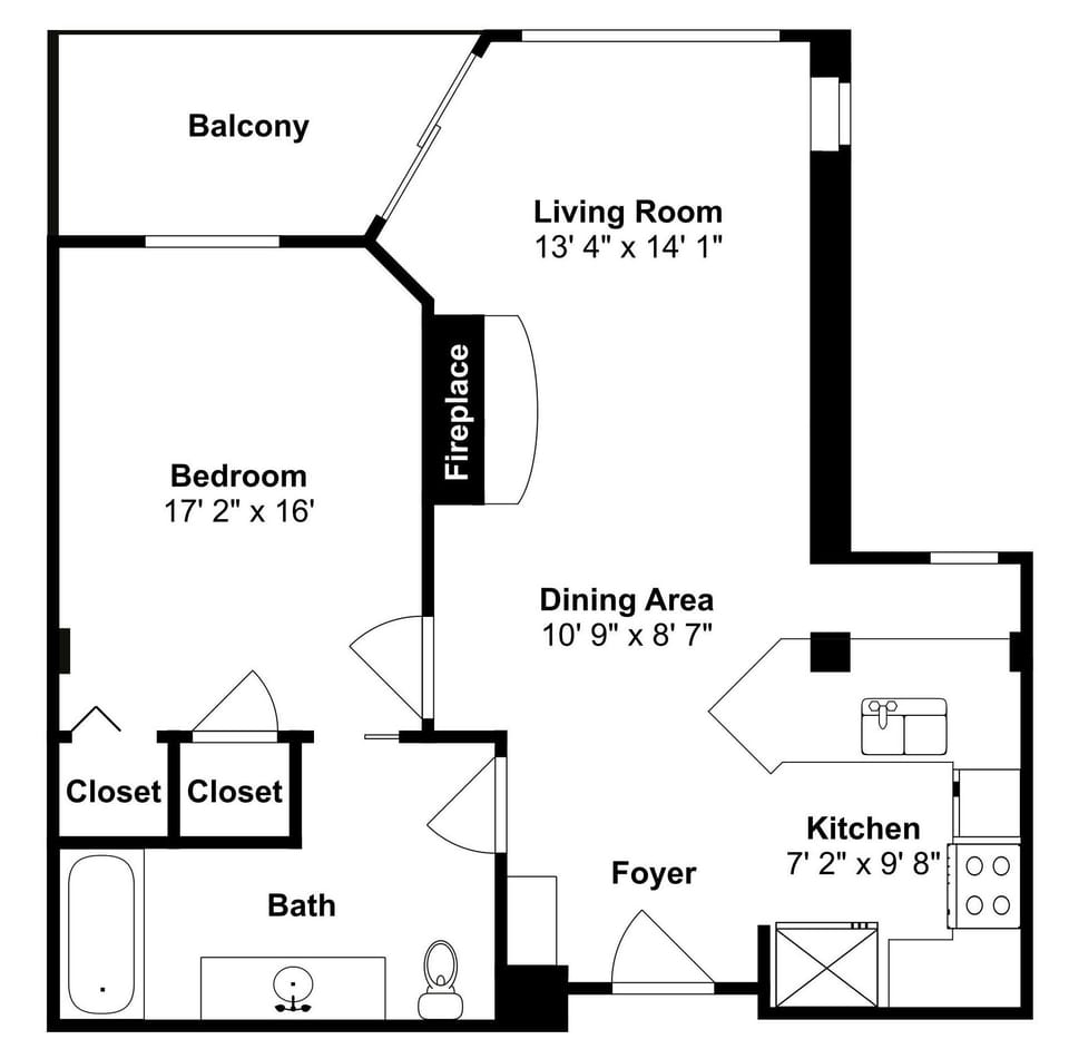 Condo (1 Bedroom) | Property amenity