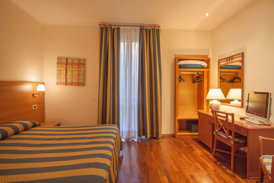 Triple Room | In-room safe, desk, soundproofing, free cribs/infant beds