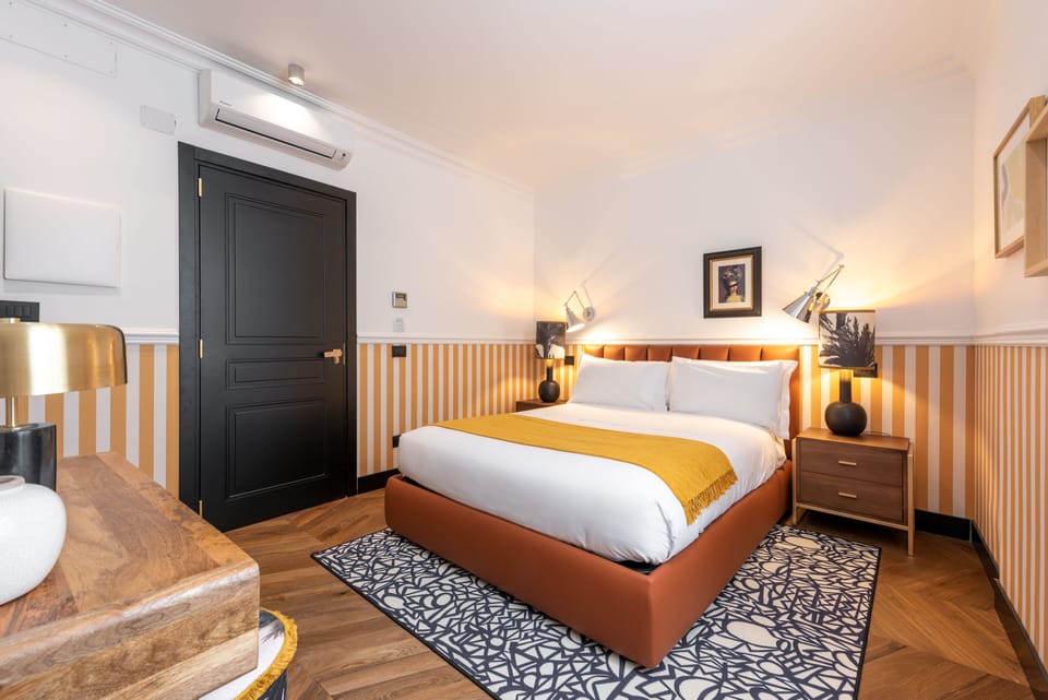 Deluxe Double Room | In-room safe, desk, laptop workspace, blackout drapes