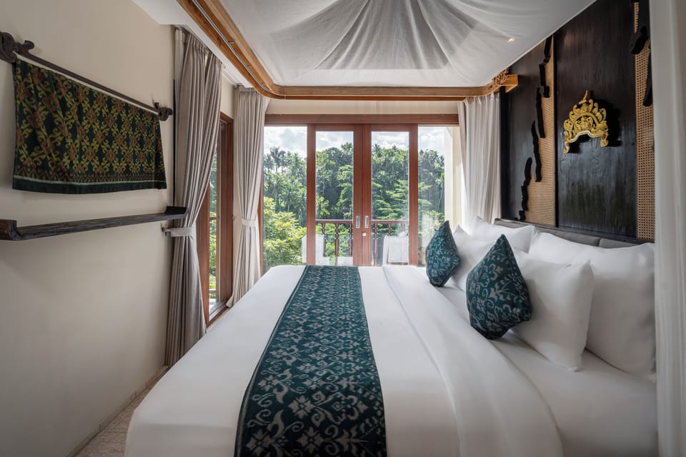 Chahna Two Bed Rooms Pool Villas | Egyptian cotton sheets, premium bedding, memory foam beds, minibar