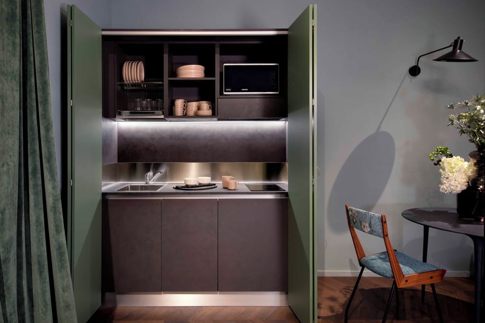 Perseo | Private kitchen | Mini-fridge, microwave, stovetop, espresso maker