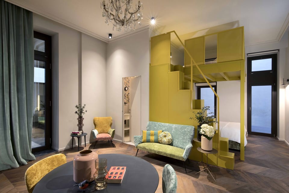 Orsa Minore | Living area | 40-inch flat-screen TV with digital channels, TV, heated floors