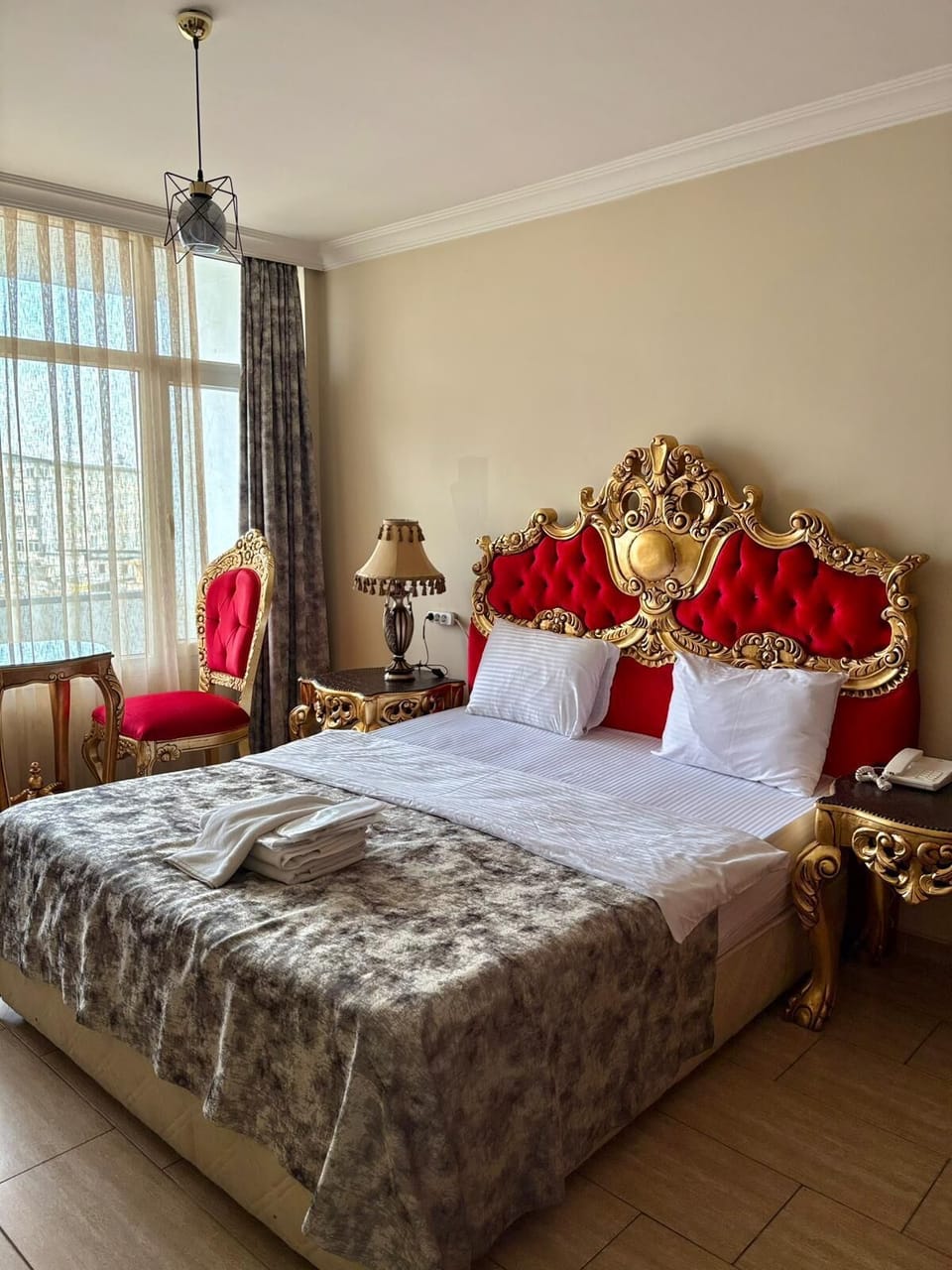 Premium bedding, minibar, in-room safe, desk
