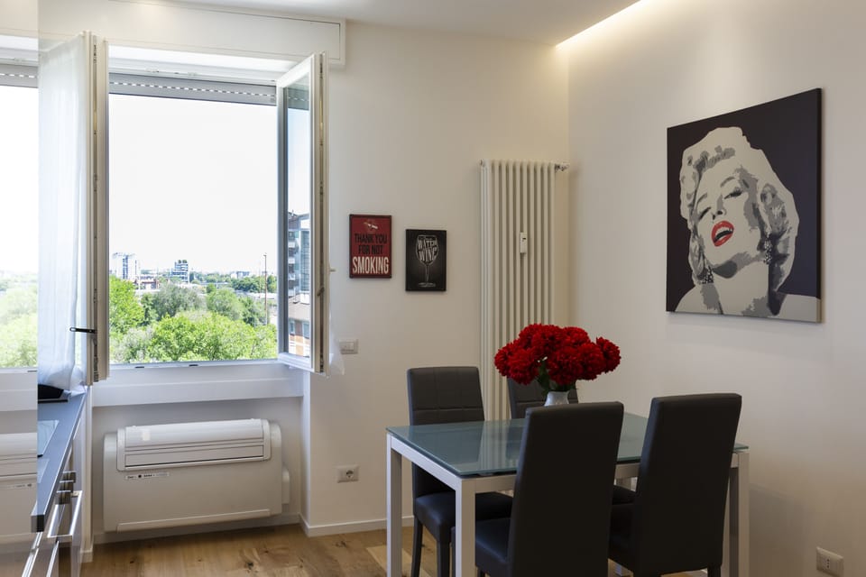 Comfort Apartment | Private kitchen | Espresso maker, full-size fridge, microwave, oven