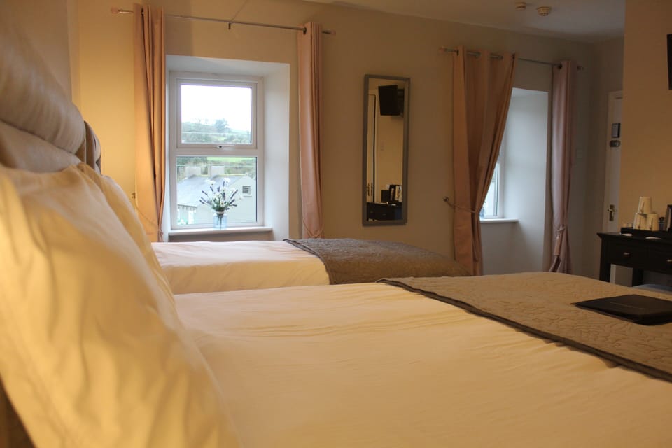 Premium bedding, pillowtop beds, individually furnished, desk