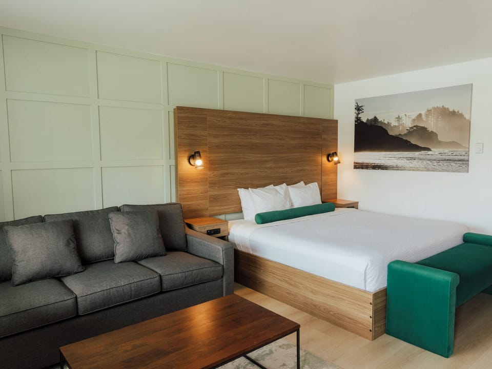 Deluxe Room, 1 King Bed with Sofa bed, Kitchenette | Desk, laptop workspace, blackout drapes, free WiFi