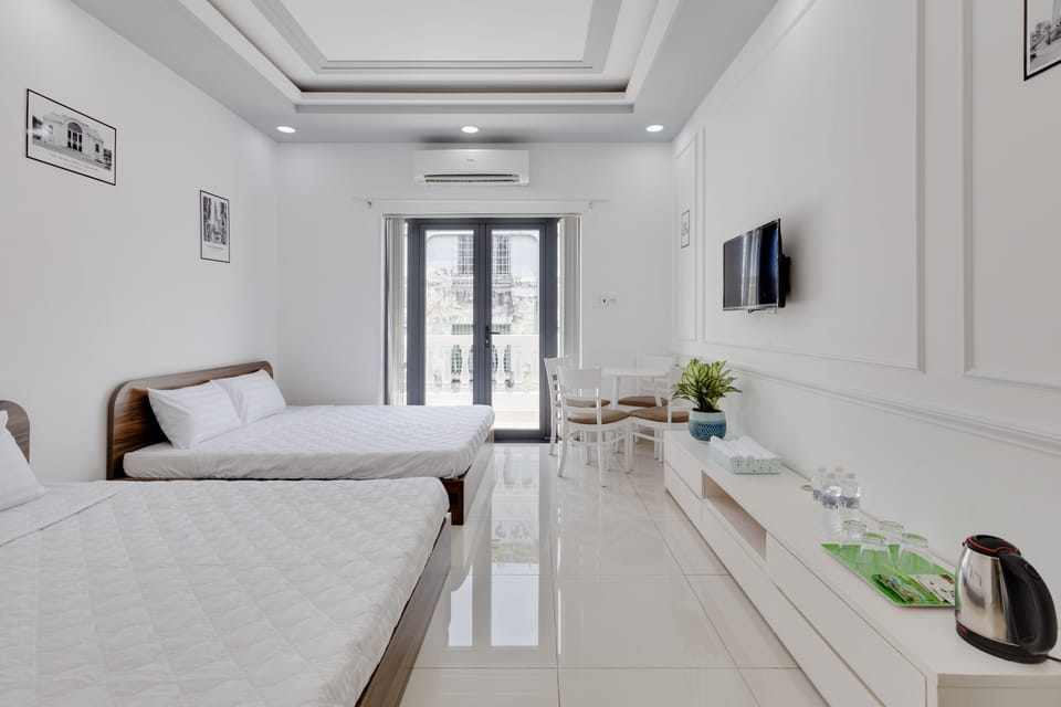 Family Quadruple Room, Balcony | Premium bedding, down comforters, Select Comfort beds