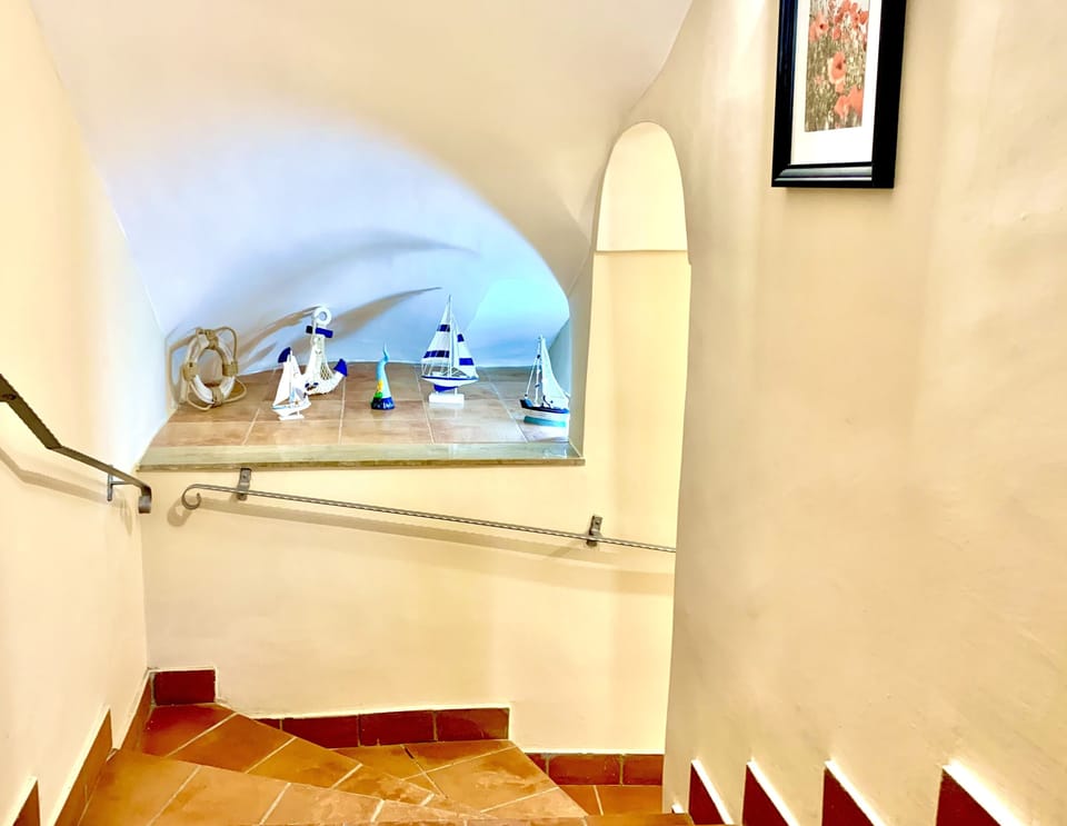 Handrails in stairways