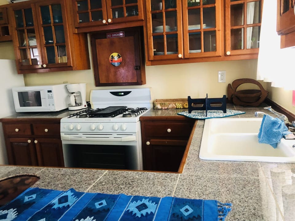 Deluxe Villa, 2 Bedrooms, Non Smoking, Ocean View | Private kitchen | Microwave, coffee/tea maker