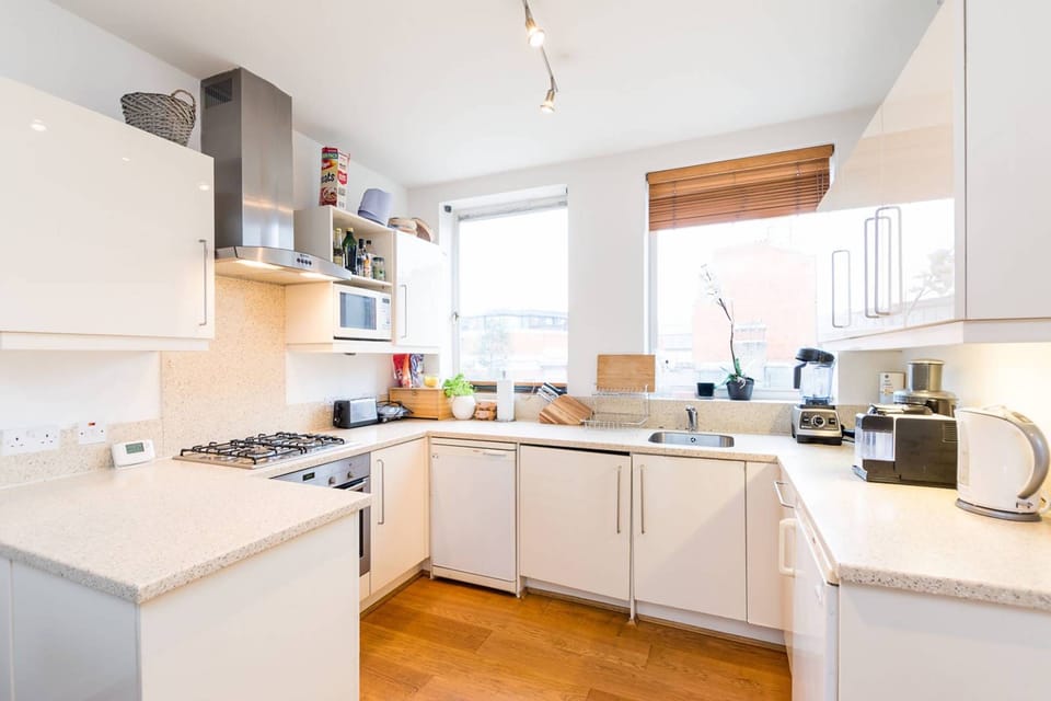 Deluxe Apartment | Private kitchen | Mini-fridge, microwave, oven, dishwasher