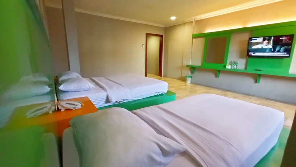 Deluxe Twin Room | Blackout drapes, WiFi (free), bed sheets