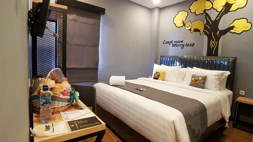 Deluxe Double Room | Premium bedding, Select Comfort beds, desk, soundproofing