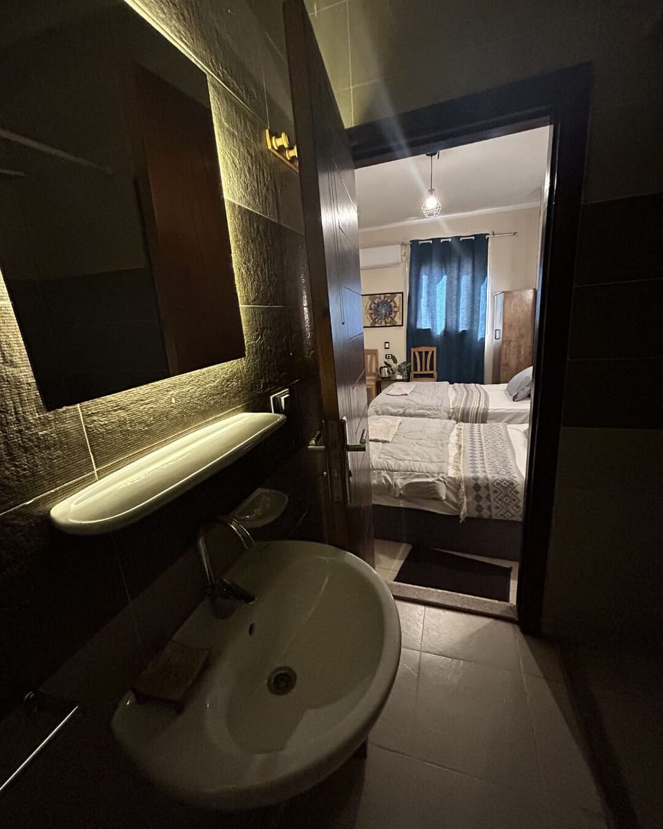 Double or Twin Room | Bathroom | Shower, soap, shampoo, toilet paper