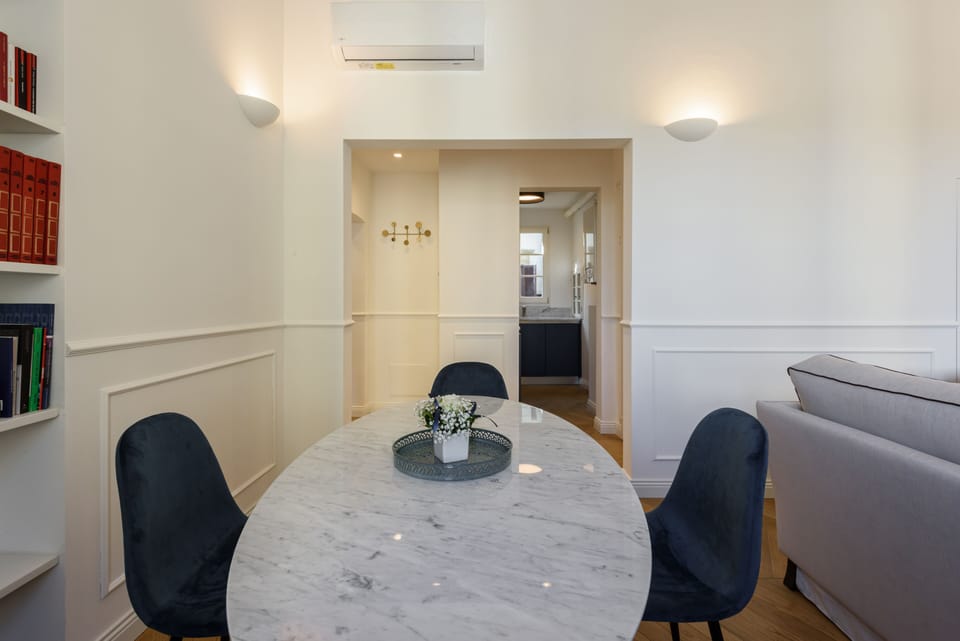 Luxury Apartment | Living area | 40-inch flat-screen TV with digital channels, TV