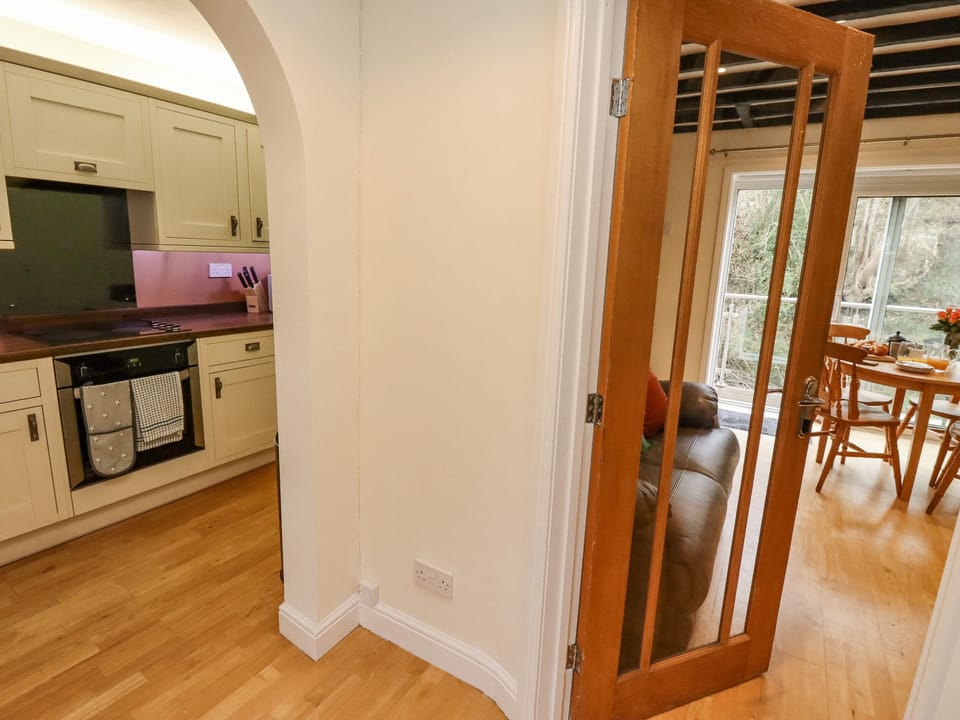 Fridge, dishwasher, electric kettle, toaster