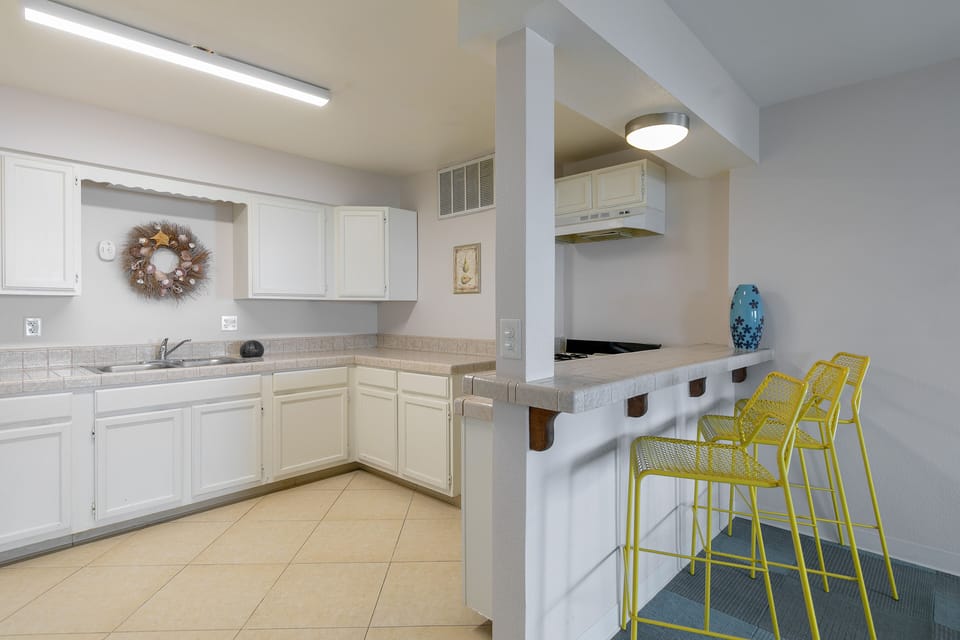 Terrace Ocean View 2 Bedroom 2 Bath Suite (Stair Access Only) | Private kitchen | Coffee/tea maker, eco-friendly cleaning products
