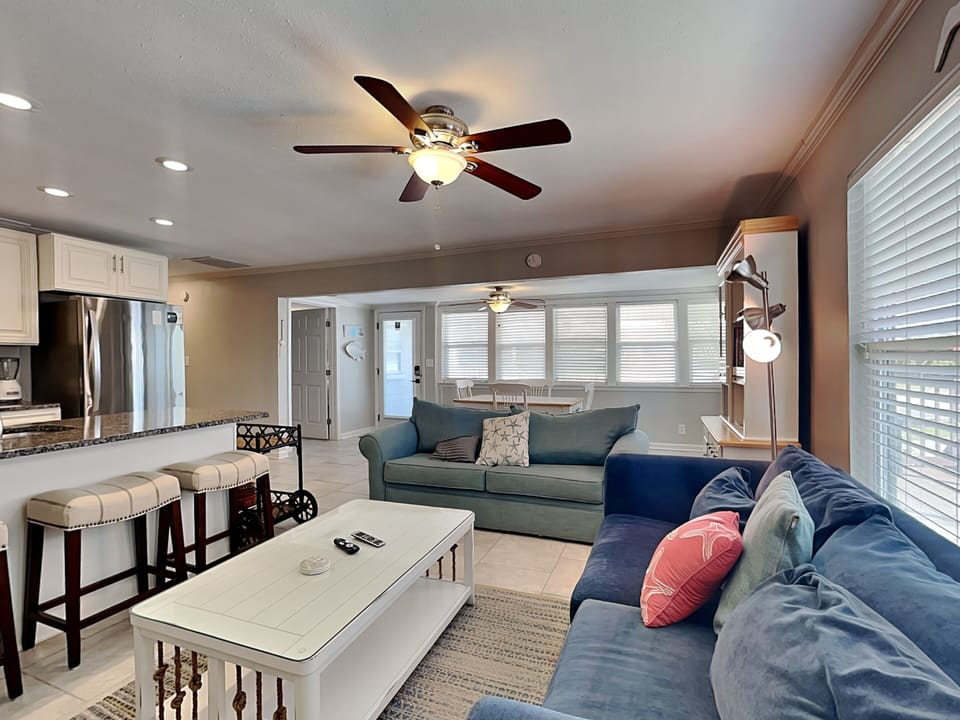 Condo, Multiple Beds, Balcony (A - No Pets Allowed) | Living area | 40-inch flat-screen TV with digital channels, TV