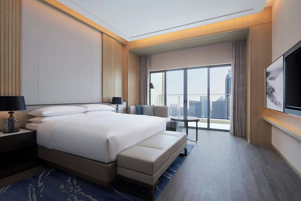 Deluxe Suite, 1 Bedroom, Terrace | Down comforters, minibar, in-room safe, desk