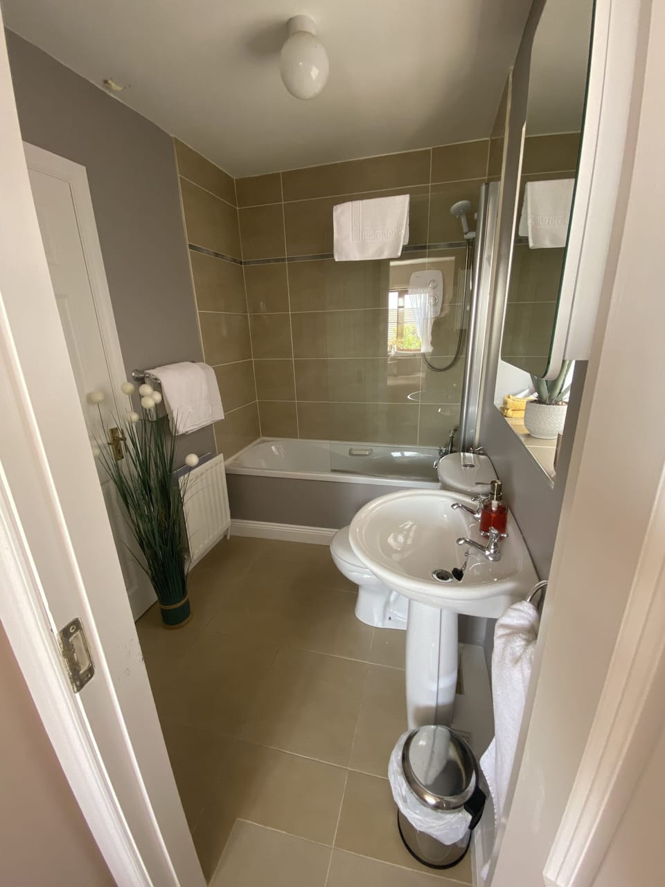 Classic Double Room | Bathroom | Shower, free toiletries, hair dryer, towels