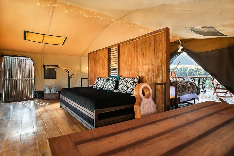 Deluxe Tent, 5 Bedrooms | Down comforters, memory foam beds, desk, laptop workspace