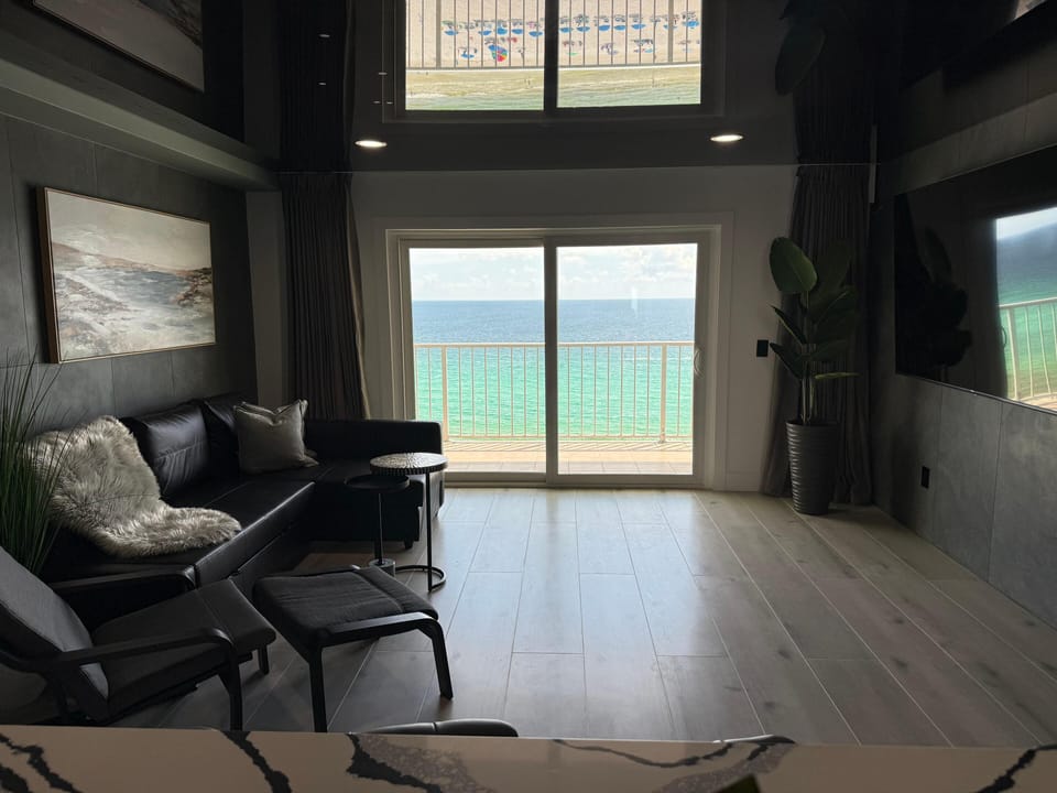 Condo, 1 King Bed with Sofa bed (The Summit 1305) | Living area