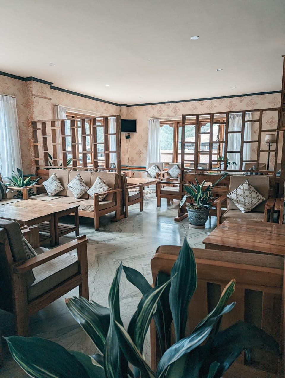 Lobby sitting area