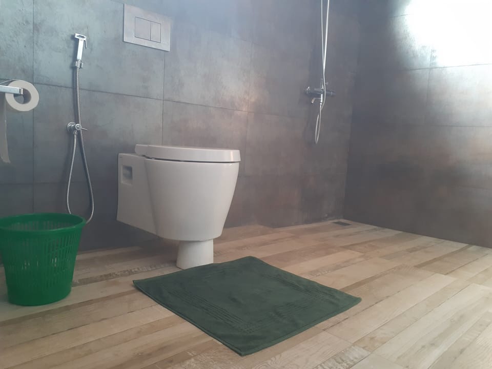 Standard Double Room | Bathroom | Rainfall showerhead, free toiletries, towels, soap
