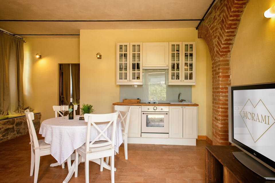 Apartment | Living area | 45-inch LCD TV with cable channels, TV