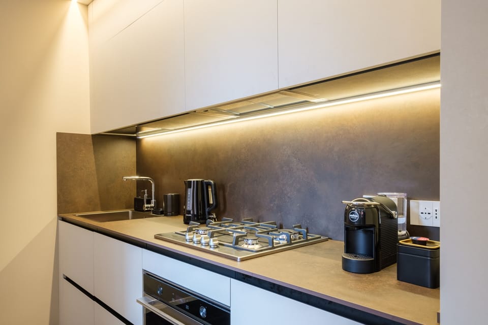 Apartment | Living area | 55-inch Smart TV with satellite channels, TV