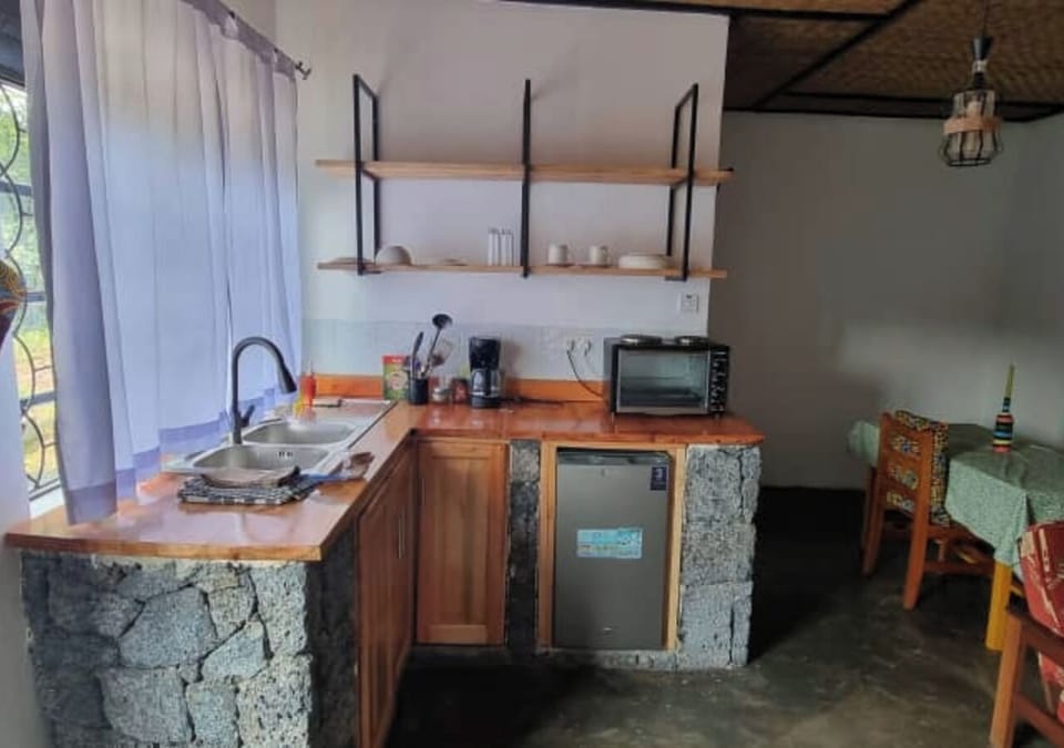 Luxury Double Room Single Use | Private kitchen | Fridge, microwave, electric kettle, cookware/dishes/utensils