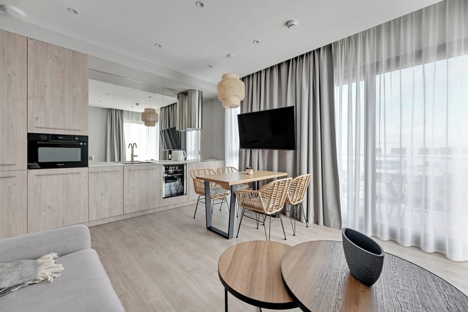 Standard Apartment, 1 Bedroom, Non Smoking, Balcony | In-room safe, iron/ironing board, free WiFi, bed sheets