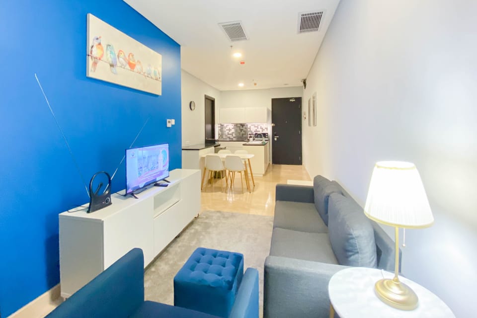 Apartment, 3 Bedrooms | Living area