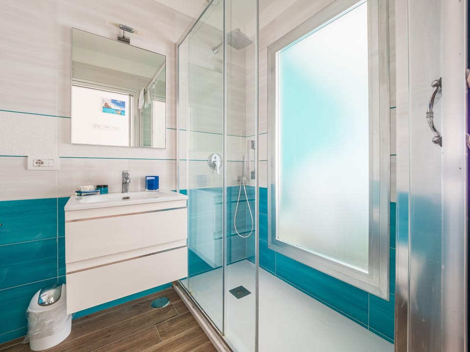Deluxe Room | Bathroom | Shower, rainfall showerhead, hair dryer, bidet