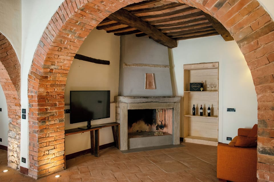 Loft | Living area | 32-inch flat-screen TV with digital channels, TV, heated floors