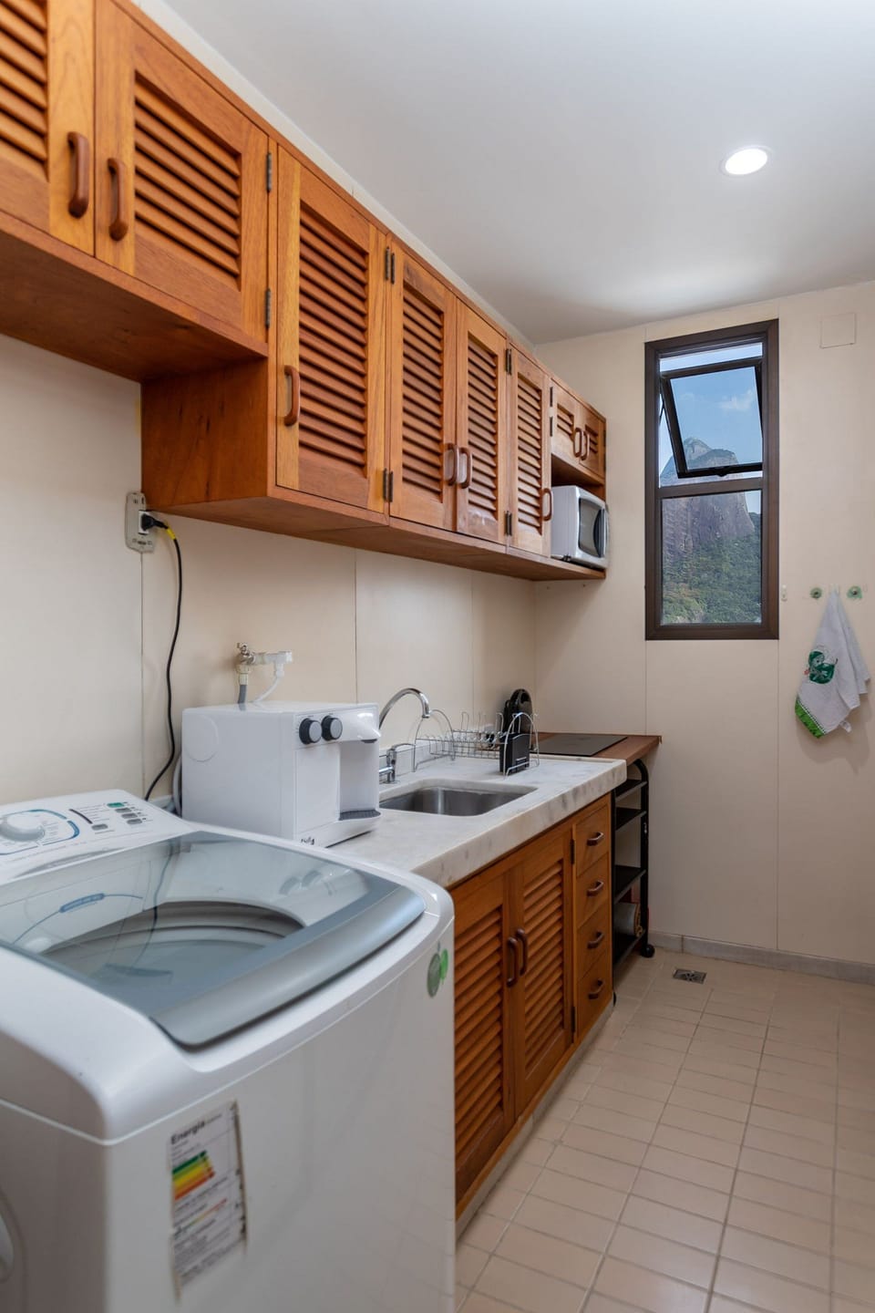 Apartment | Private kitchen | Full-size fridge, microwave, espresso maker, toaster