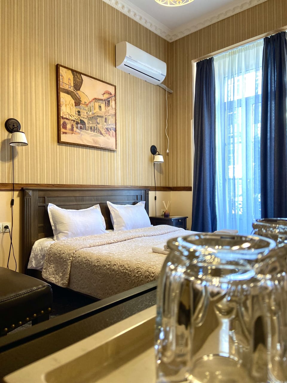 Standard Double Room, City View | Premium bedding, down comforters, minibar, in-room safe