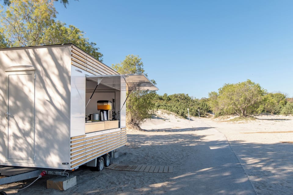 Private beach, sun loungers, beach umbrellas