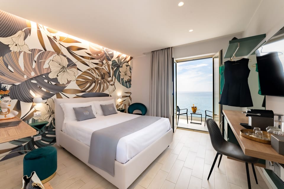 Deluxe Room, Sea View | Premium bedding, memory foam beds, minibar, in-room safe