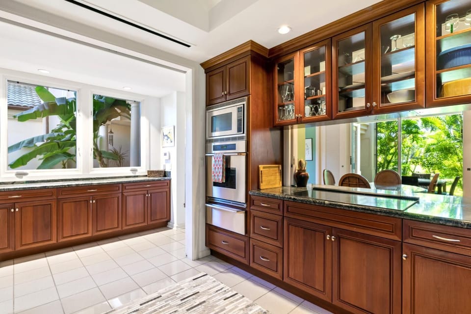 Villa, 2 Bedrooms (Garden View, Sleeps 4 (IML-E4)) | Private kitchen | Fridge, microwave, oven, coffee/tea maker
