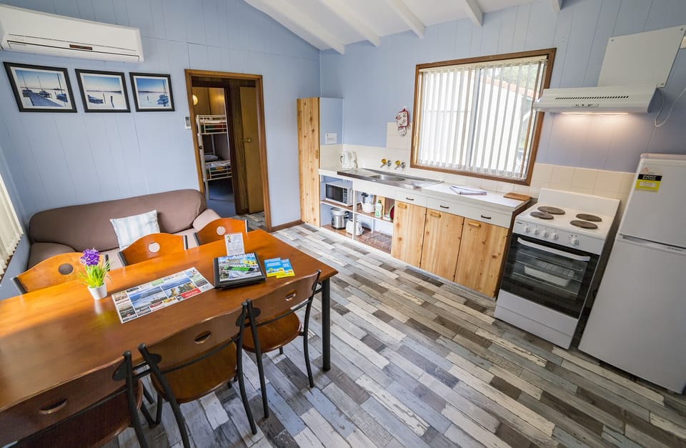 Double Chalet  | Private kitchen | Full-size fridge, microwave, oven, stovetop