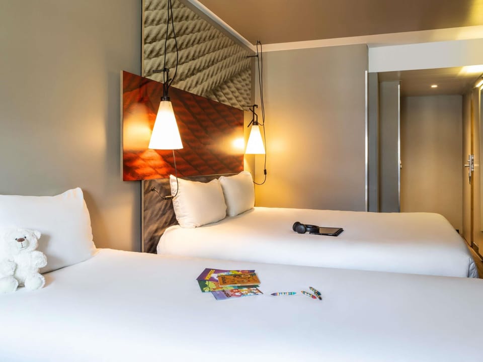 Standard Room, Multiple Beds | In-room safe, desk, soundproofing, iron/ironing board (on request)