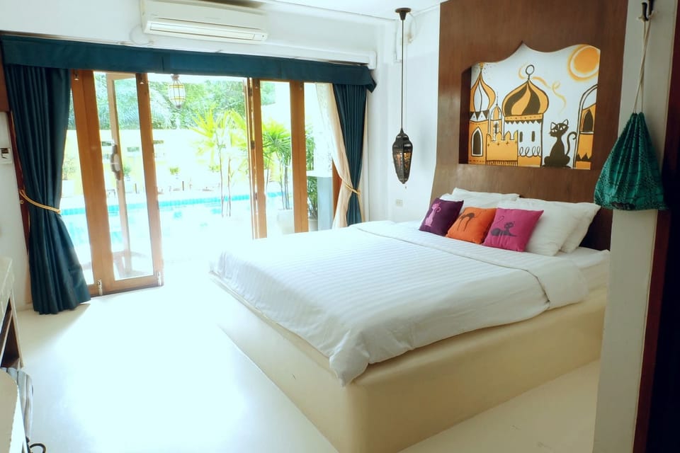 Sleeping Cat | View from room