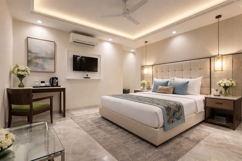 Executive Room | 1 bedroom, Egyptian cotton sheets, premium bedding, Select Comfort beds