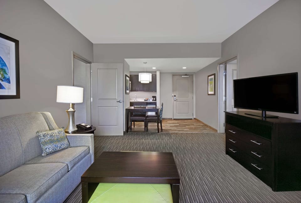 42-inch TV with cable channels