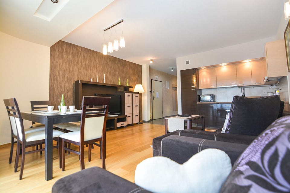 Apartment, 1 Bedroom, Kitchenette (Polana 73) | Living room | Flat-screen TV