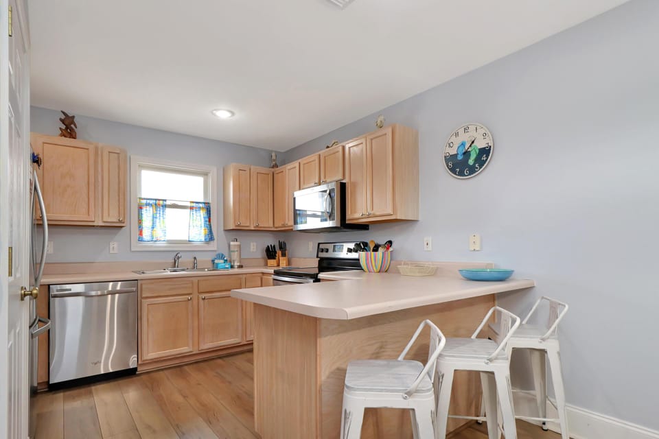 House, Multiple Beds (Barrier Dunes 268 Cape Blessed) | Private kitchen | Oven, toaster