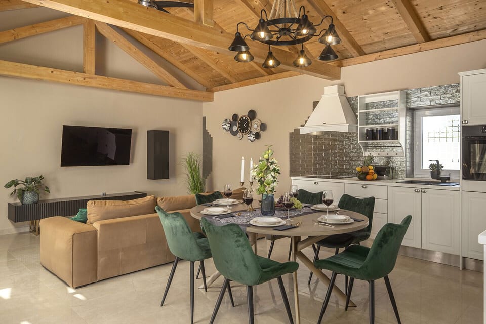 Villa, 3 Bedrooms, Accessible, Private Pool | Living room | Fireplace