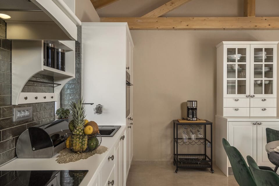 Villa, 3 Bedrooms, Accessible, Private Pool | Private kitchen | Microwave, oven, dishwasher, coffee/tea maker