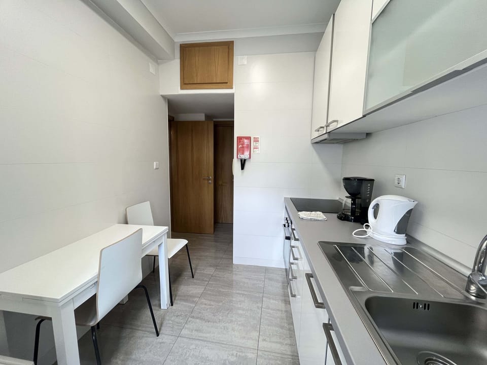 Apartment | Private kitchen | Full-size fridge, microwave, oven, stovetop